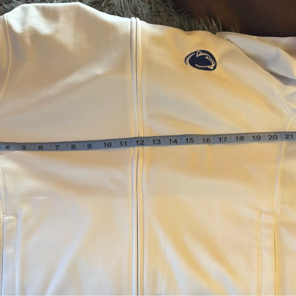 Penn State Alumni Association PSU Chick-Fil-A Peach Bowl White Full‎ Zip Jacket